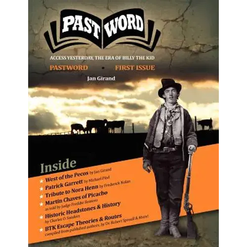 Pastword, Access Yesterday, Era Of Billy The Kid - Paperback 1