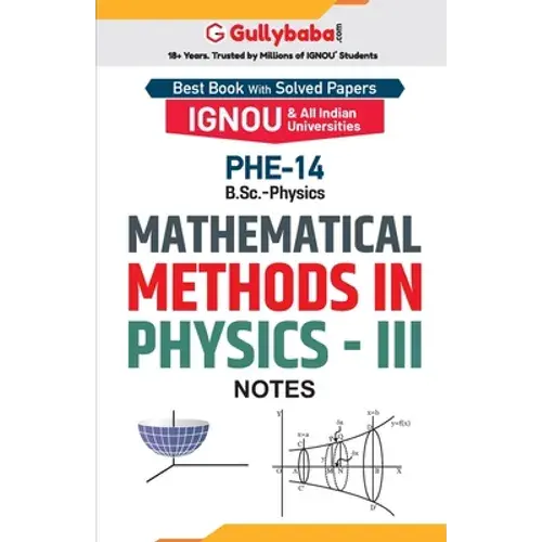 Phe-14 Mathematical Methods In Physics-Iii - Paperback 1