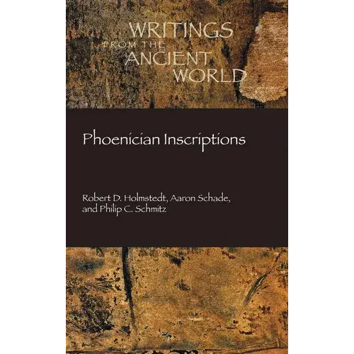 Phoenician Inscriptions - Hardcover 1