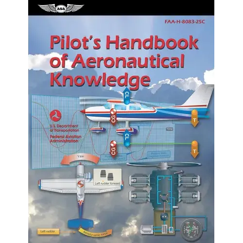 Pilot's Handbook Of Aeronautical Knowledge (2025): Faa-H-8083-25C - Paperback 1