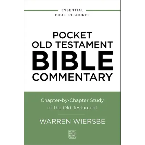 Pocket Old Testament Bible Commentary: Chapter-By-Chapter Study Of The Old Testament - Paperback 1