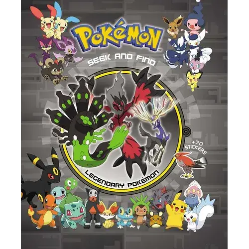 Pok駑on Seek And Find: Legendary Pok駑on - Hardcover 1