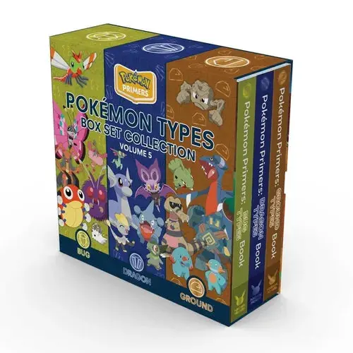Pokémon Primers Type Box Set Collection, Volume 5: Bug, Dragon, Ground - Paperback 1