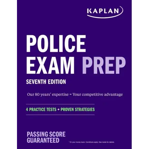 Police Exam Prep 7Th Edition: 4 Practice Tests + Proven Strategies - Paperback 1