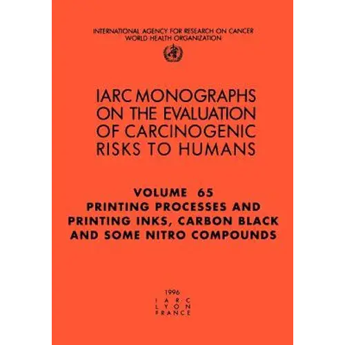 Printing Processes And Printing Inks: Carbon Black And Some Nitro Compounds - Paperback 1