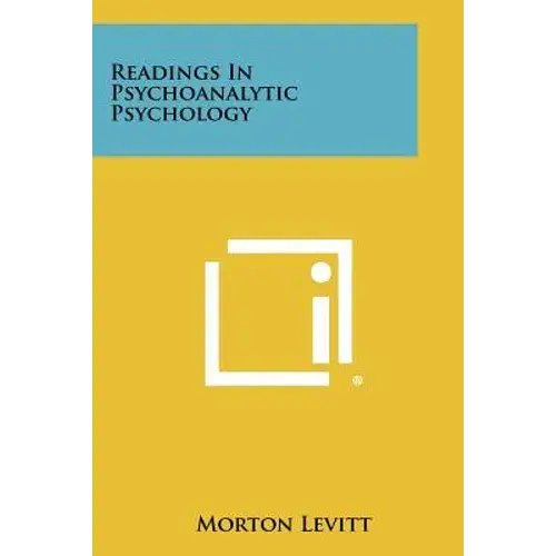 Readings In Psychoanalytic Psychology - Paperback 1