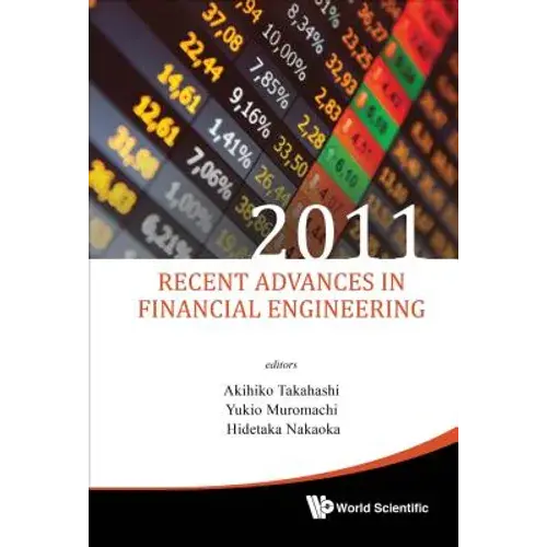 Recent Adv In Financial Eng 2011 - Hardcover 1