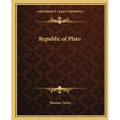 Republic Of Plato - Paperback 1