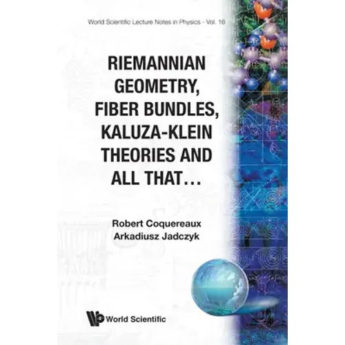 Riemannian Geometry, Fibre Bundles..(V16) - Paperback 1