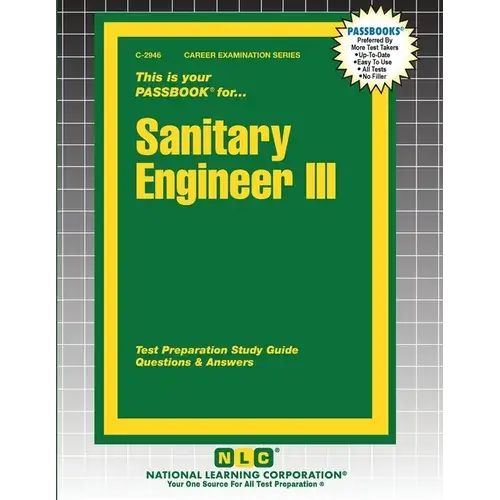 Sanitary Engineer Iii - Paperback 1