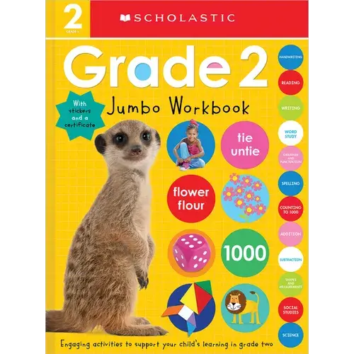Second Grade Jumbo Workbook: Scholastic Early Learners (Jumbo Workbook) - Paperback 1