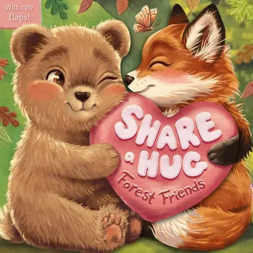 Share A Hug: Forest Friends: With Cute Lift The Flaps - Board Book 1