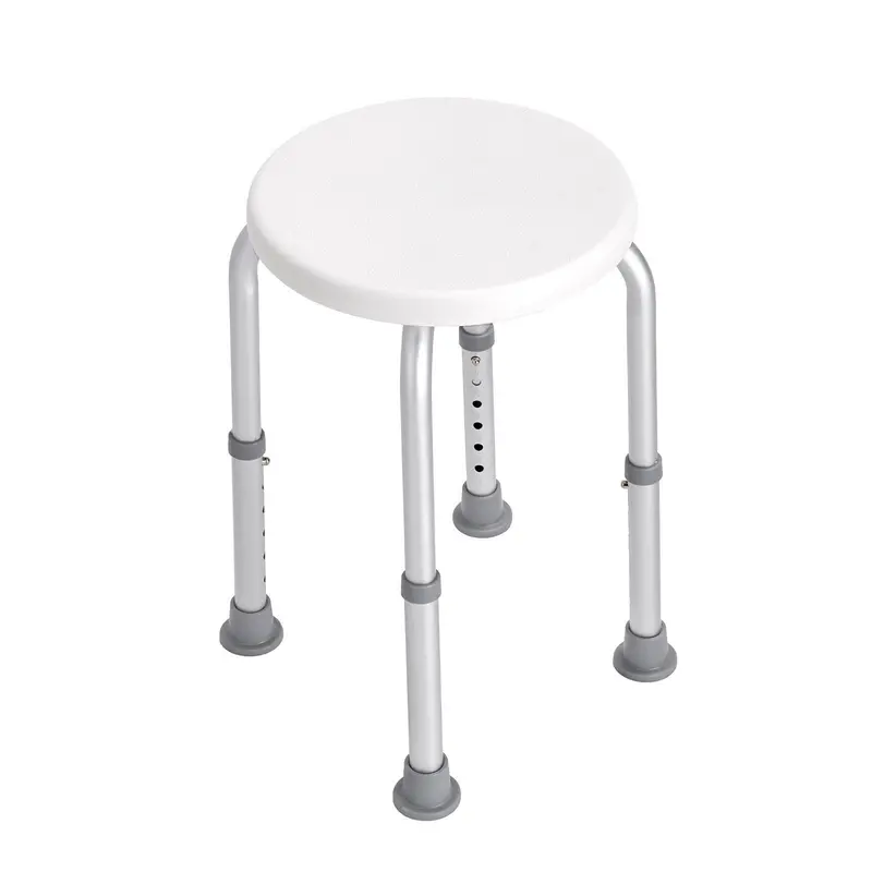 Shower Chair For Inside Shower, Adjustable Height Shower Stool, Non-Slip Bench Bathtub Seat Stool For Elderly Disabled Adults Handicap, 300 Lbs Capacity 1