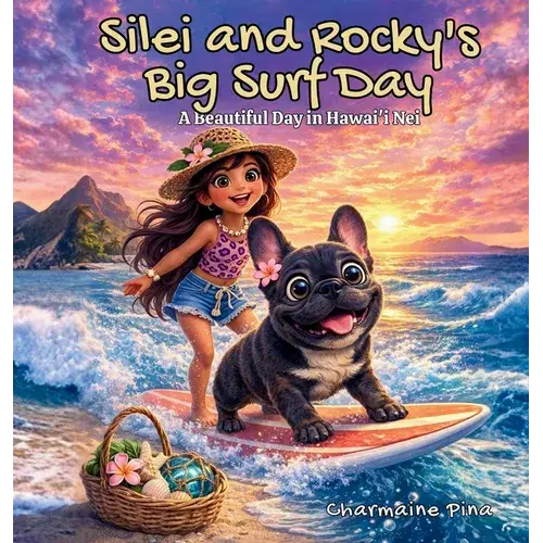 Silei And Rocky's Big Surf Day - A Beautiful Day In Hawai'i Nei - Hardcover 1