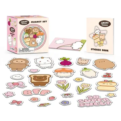 Smoko Friends Magnet Set - Paperback 1