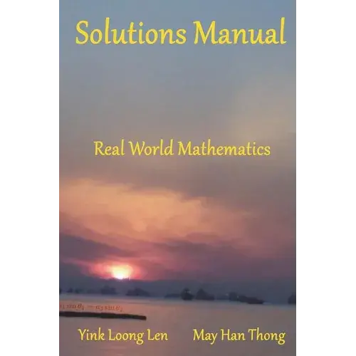 Solutions Manual: Real World Mathematics - Paperback 1