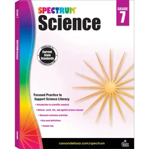 Spectrum Science, Grade 7: Volume 59 - Paperback 1