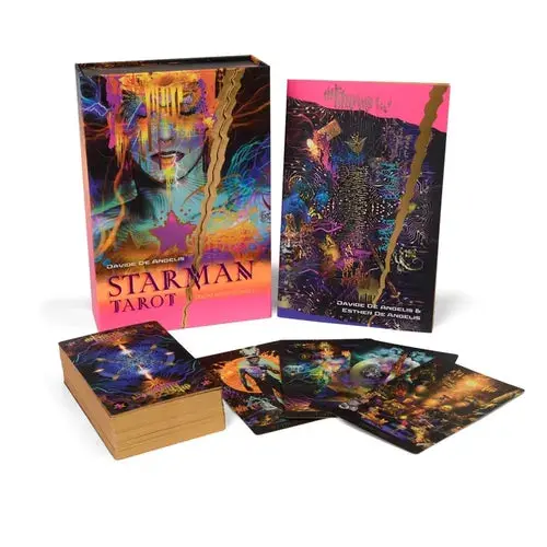 Starman Tarot Remastered: Revised And Updated David Bowie-Inspired Tarot Box Set With 78 Cards And Guide Book - Hardcover 1