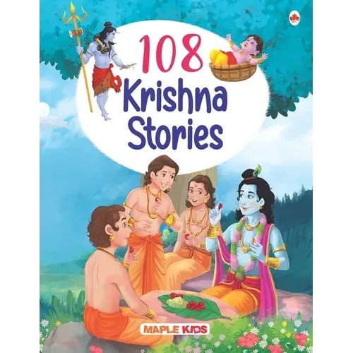 Story Book For Kids - 108 Krishna Stories (Illustrated) - Paperback 1