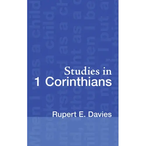 Studies In 1 Corinthians - Paperback 1