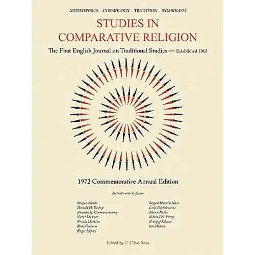 Studies In Comparative Religion: Commemorative Annual Edition - 1972 - Paperback 1