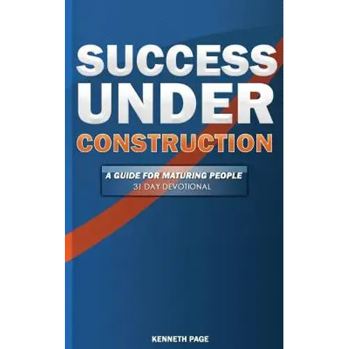 Success Under Construction: A 31 Day Devotional - Paperback 1
