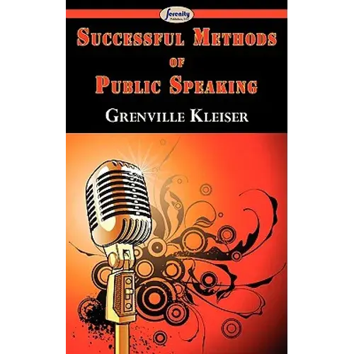 Successful Methods Of Public Speaking - Paperback 1