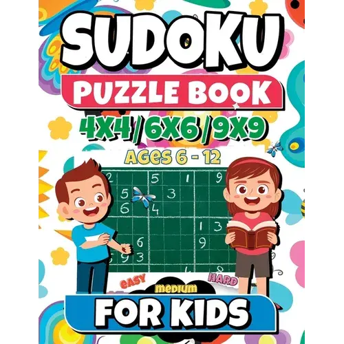Sudoku Puzzle Book For Kids Ages 6-12 - Paperback 1