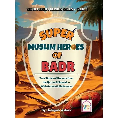Super Muslim Heroes Of Badr: True Islamic Stories Of Bravery For Muslim Kids - Based On The Quran, Authentic Hadith, And The Prophet's Life ﷺ - Hardcover 1