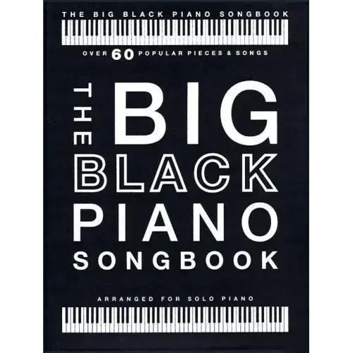 The Big Black Piano Songbook: Over 60 Popular Pieces & Songs - Paperback 1