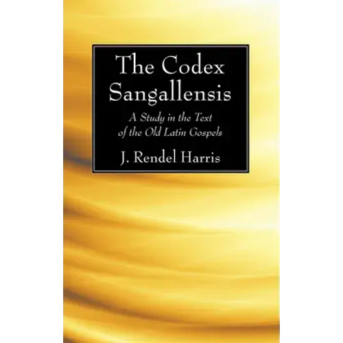 The Codex Sangallensis - Paperback 1