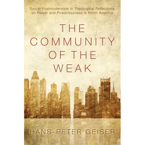 The Community Of The Weak - Paperback 1