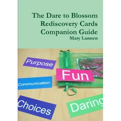 The Dare To Blossom Rediscovery Cards Companion Guide - Paperback 1