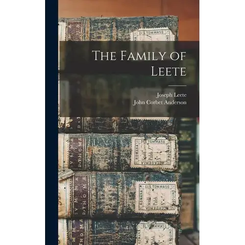 The Family Of Leete - Hardcover 1