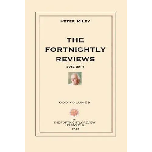The Fortnightly Reviews: Poetry Notes 2012-2014 - Paperback 1