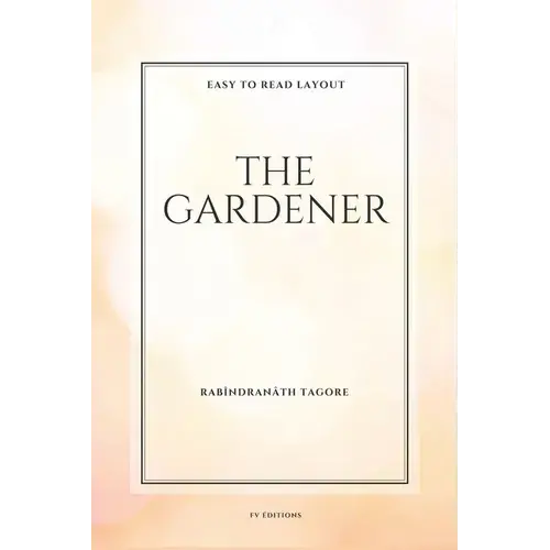 The Gardener: Easy To Read Layout - Paperback 1