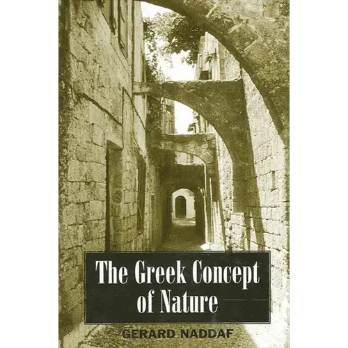 The Greek Concept Of Nature - Paperback 1