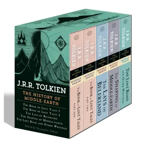 The History Of Middle-Earth 5-Book Boxed Set: The Book Of Lost Tales 1, The Book Of Lost Tales 2, The Lays Of Beleriand, The Shaping Of Middle-Earth, - Paperback 1