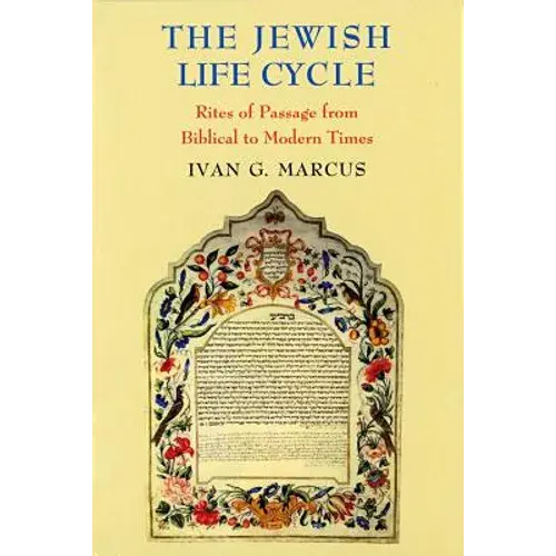 The Jewish Life Cycle: Rites Of Passage From Biblical To Modern Times - Paperback 1