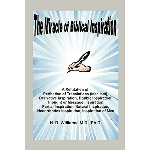 The Miracle Of Biblical Inspiration - Paperback 1
