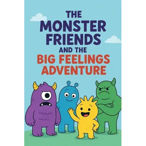 The Monster Friends And The Big Feelings Adventure - Paperback 1
