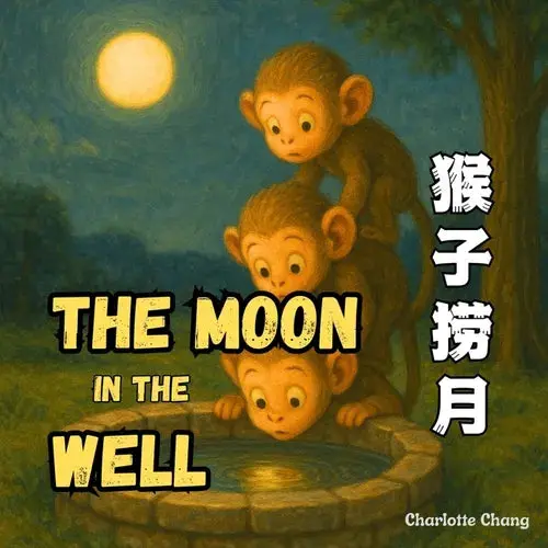 The Moon In The Well: A Rhyming Picture Book Of A Classic Chinese Folktale In English, Simplified Chinese, & Pinyin! - Paperback 1