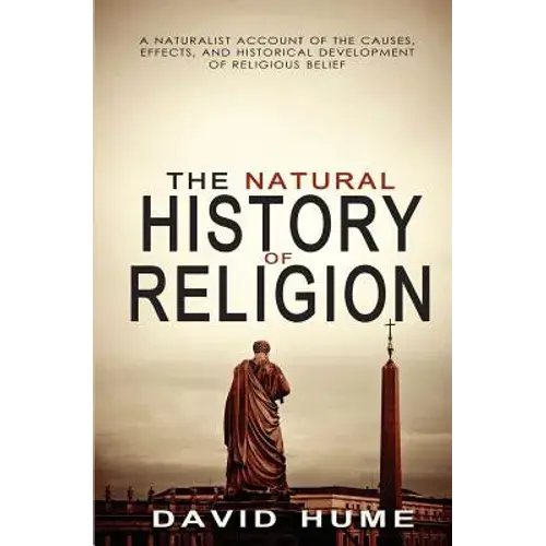 The Natural History Of Religion - Paperback 1