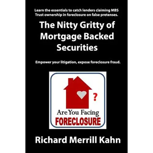 The Nitty Gritty Of Mortgage Backed Securities - Paperback 1