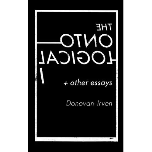 The Ontological I & Other Essays - Paperback 1