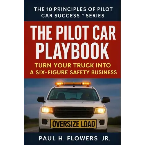 The Pilot Car Playbook: Turn Your Truck Into A Six-Figure Safety Business - Paperback 1