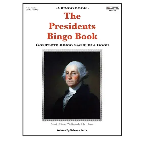 The Presidents Bingo Book: Complete Bingo Game In A Book - Paperback 1