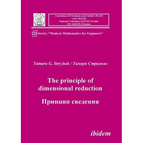 The Principle Of Dimensional Reduction. - Paperback 1