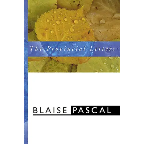 The Provincial Letters - Paperback 1