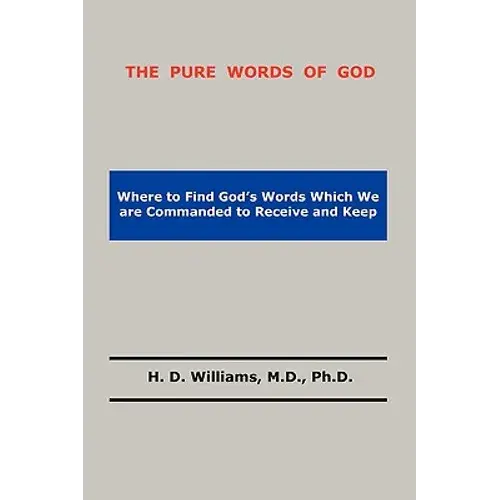 The Pure Words Of God - Paperback 1